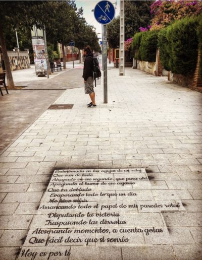 Street poetry